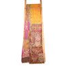 Patola Silk Sari Throw 'Sunset soul'