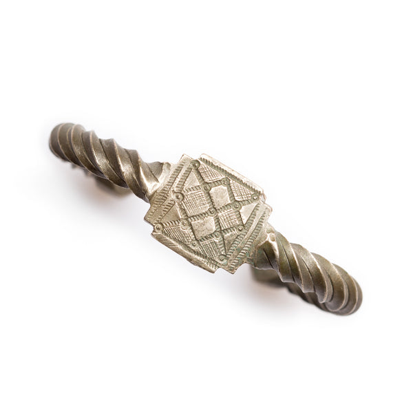 Mauritanian Rolled Medallion Cuff (small fit)
