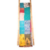 Patola Silk Sari Throw 'Azure'