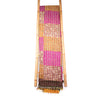 Patola Silk Sari Throw 'Sunset soul'