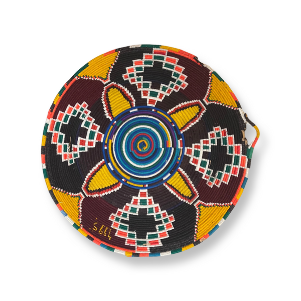 "Mauritainian Maze"  Moroccan Berber Bread Platter