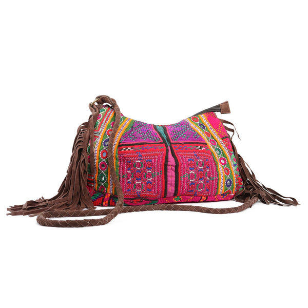 'Anjali Sling Bag' in Grape Royale