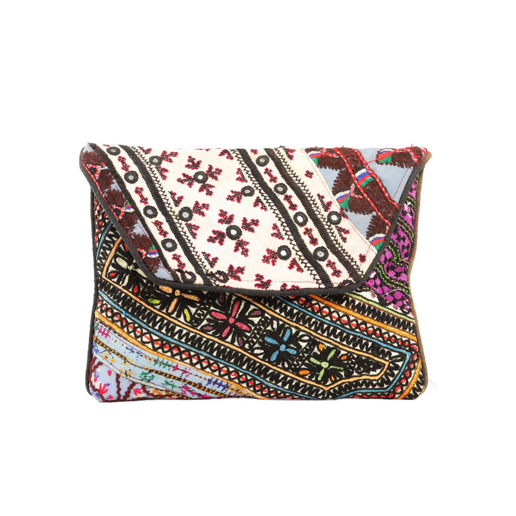 Zuddha Embroidered Clutch