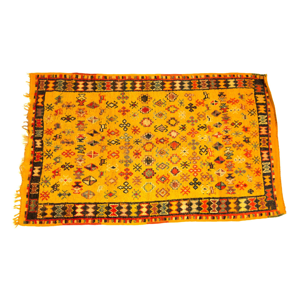 'Jasper's Story' Vintage Kaharita Rug -Takama collection (2.5m x 1.38 metres)