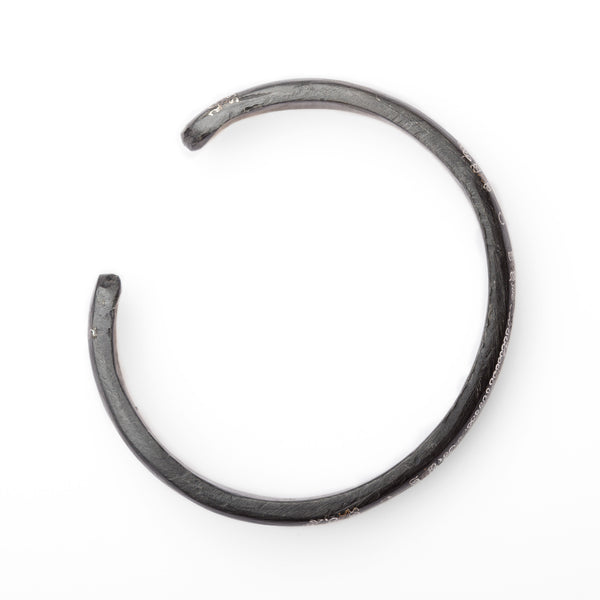 Mauritanian Ebony and wire worked Cuff